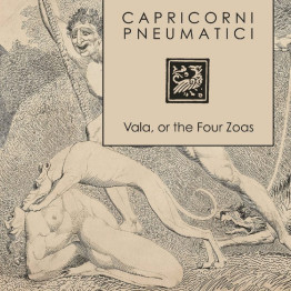 CAPRICORNI PNEUMATICI - 'Vala, Or The Four Zoas' CD