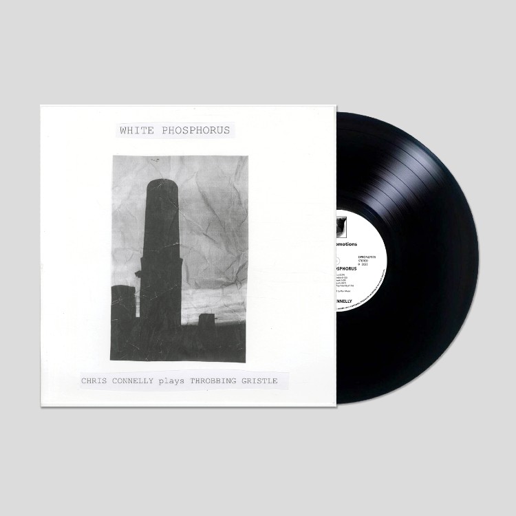 **SOLD OUT!** CHRIS CONNELLY - 'White Phosphorus (Chris Connelly plays Throbbing Gristle)' LP