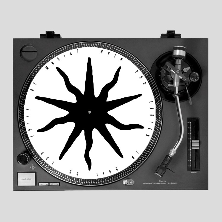 COIL - 'Black Sun' Slipmat