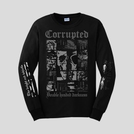 CORRUPTED - 'Double Headed Darkness' Long Sleeve Shirt