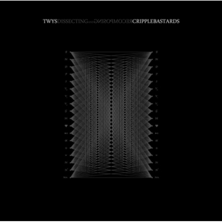 CRIPPLE BASTARDS + TWYS - 'Twys Dissecting And Recomposing Cripple Bastards' Single-Sided 12"