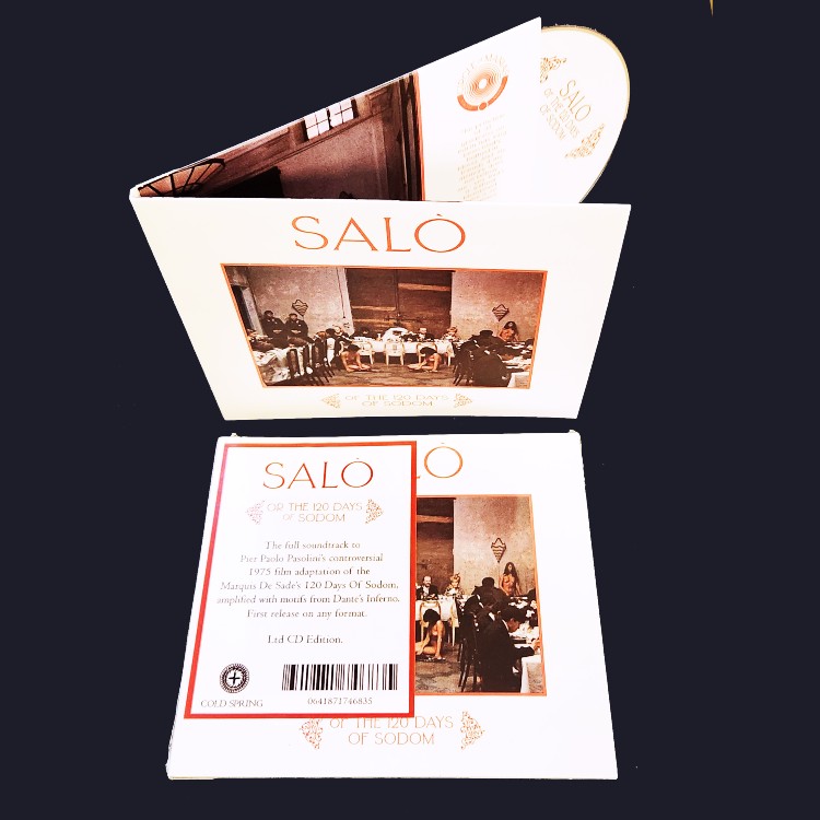 VA - 'Salò, or The 120 Days Of Sodom' O.S.T. CD (CSR362CD)