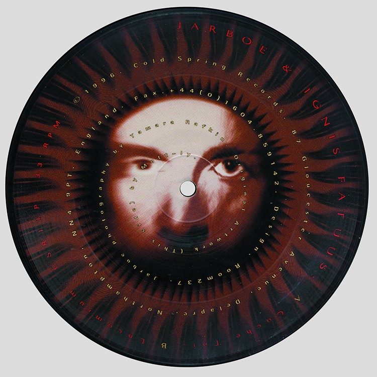 JARBOE & IGNIS FATUUS - 'Cache Toi / Encomium' 7" Picture Disc (CSR11P)