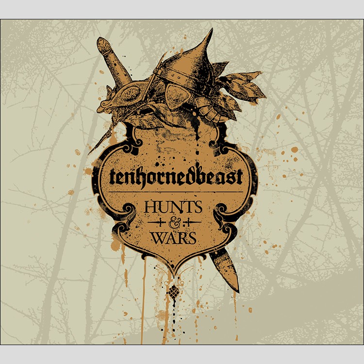TENHORNEDBEAST - 'Hunts & Wars' CD (CSR130CD)