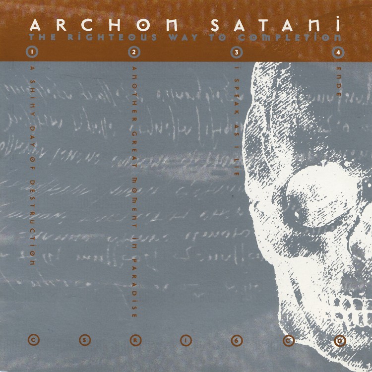 ARCHON SATANI - 'The Righteous Way To Completion' CD (CSR16CD)