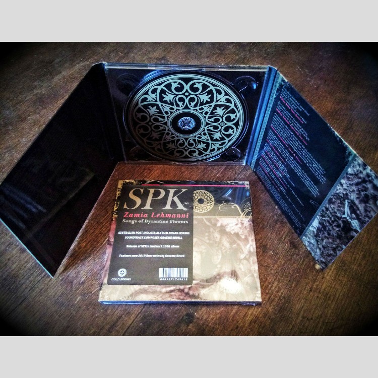 SPK - 'Zamia Lehmanni (Songs Of Byzantine Flowers)' CD (CSR274CD) SPK - 'Zamia Lehmanni (Songs Of Byzantine Flowers)' CD (CSR274CD)