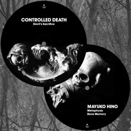 CONTROLLED DEATH (MASONNA) / MAYUKO HINO - 'Split' Picture Disc LP (CSR291P)