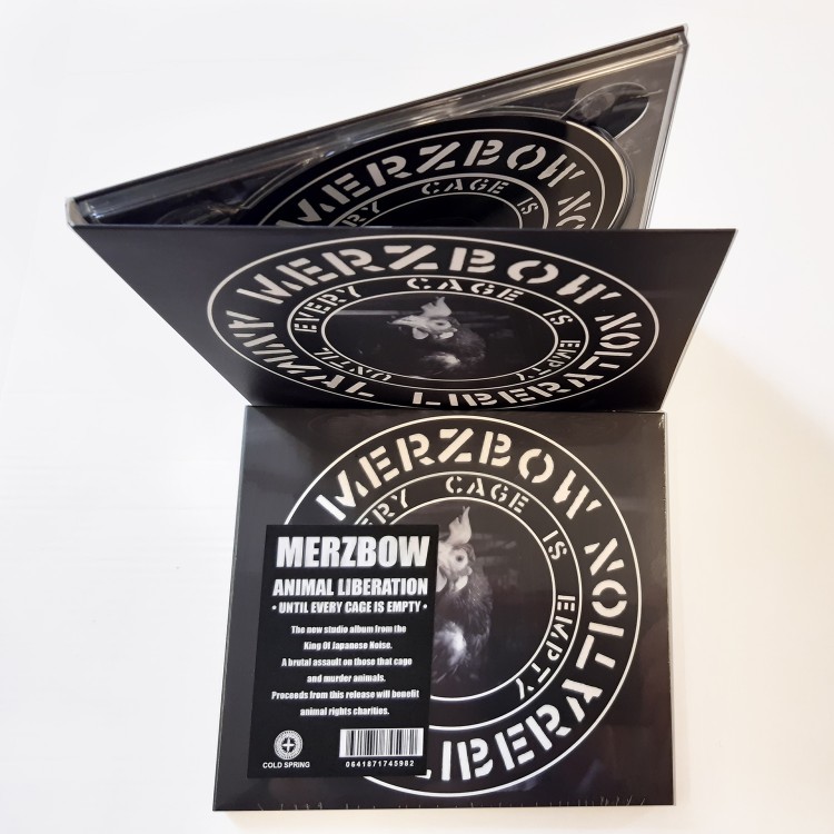 MERZBOW - 'Animal Liberation - Until Every Cage Is Empty' CD (CSR314CD)