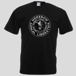 MERZBOW - 'Animal Liberation - Until Every Cage Is Empty' T-Shirt (CSR314TS)