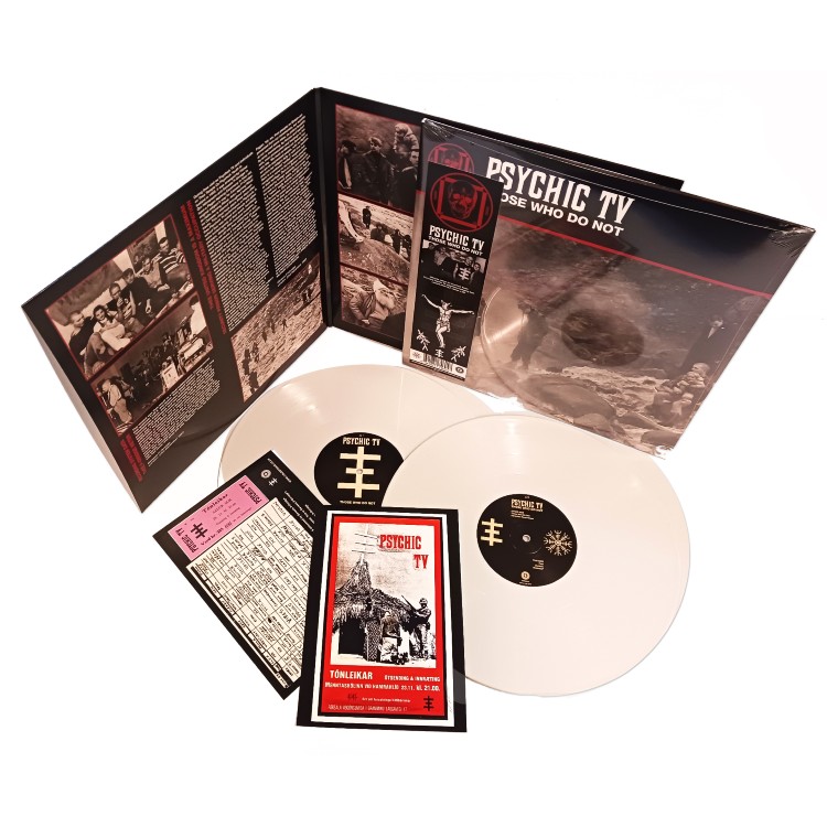 PSYCHIC TV - 'Those Who Do Not' 2 x LP WHITE (CSR323LP)