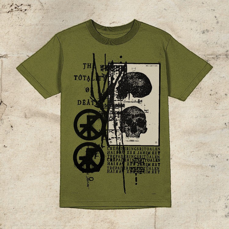 TREPANERINGSRITUALEN - 'The Totality of Death (Ω)' T-Shirt (CSR336TS)