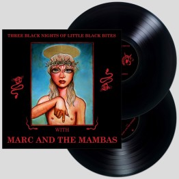 **PRE-ORDER** MARC & THE MAMBAS - 'Three Black Nights Of Little Black Bites' 2LP BLACK (CSR350LP)