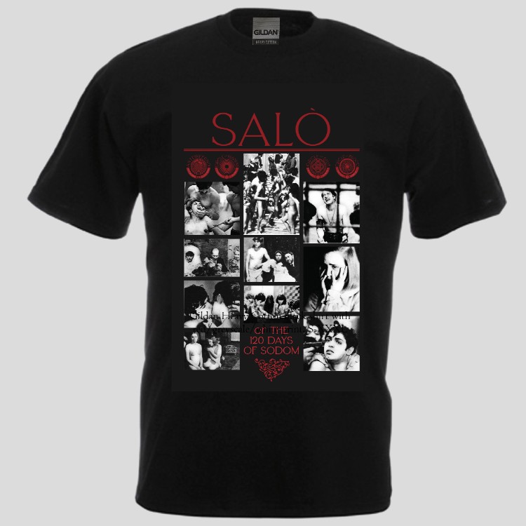 VA - 'Salò or The 120 Days Of Sodom' T-Shirt BLACK (CSR362TS)