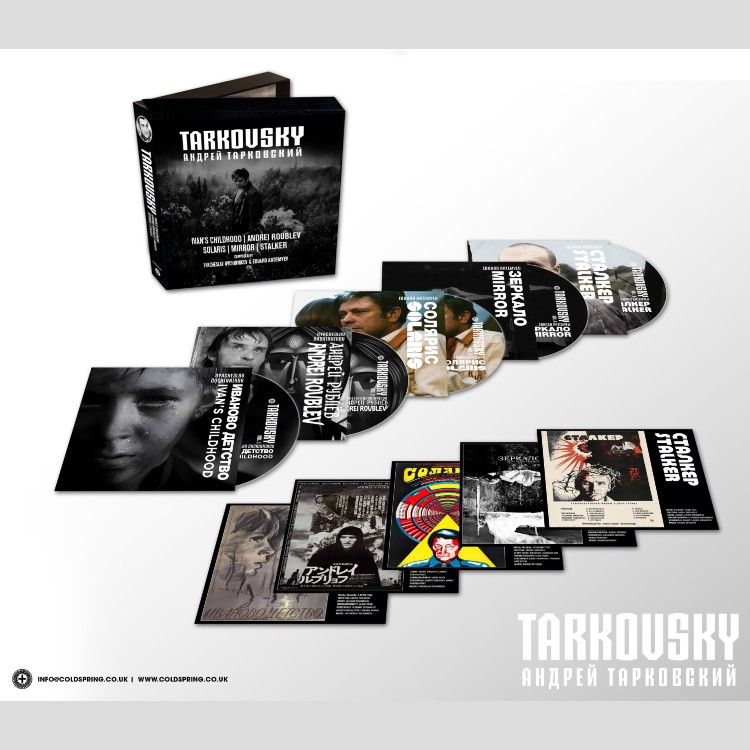 **PRE-ORDER!** VA - 'Tarkovsky' 5 x CD Boxset (CSR366BX)