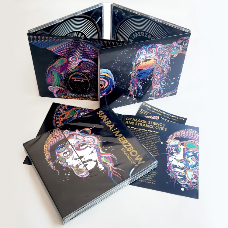 SUN RA | MERZBOW - 'Strange City' 2 x CD (CSR369CD) SUN RA | MERZBOW - 'Strange City' 2 x CD (CSR369CD)