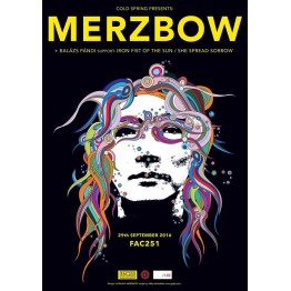 MERZBOW - 'Live At FAC251' Poster