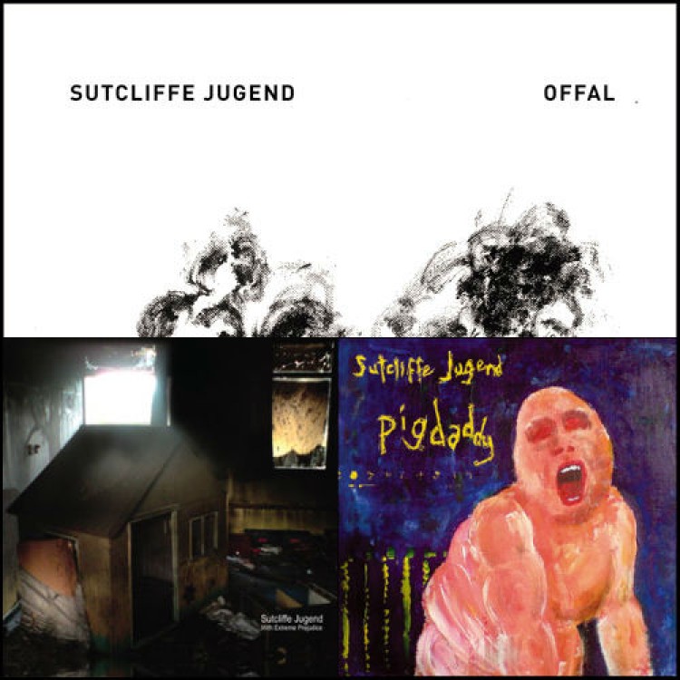 SUTCLIFFE JUGEND COMBO - 'Offal' CD & 'With Extreme Prejudice' CD & 'Pigdaddy' CD (CSR209CD & CSR143CD & CSR92CD)