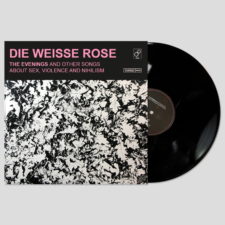 DIE WEISSE ROSE - 'The Evenings And Other Songs About Sex, Violence and Nihilism' LP BLACK