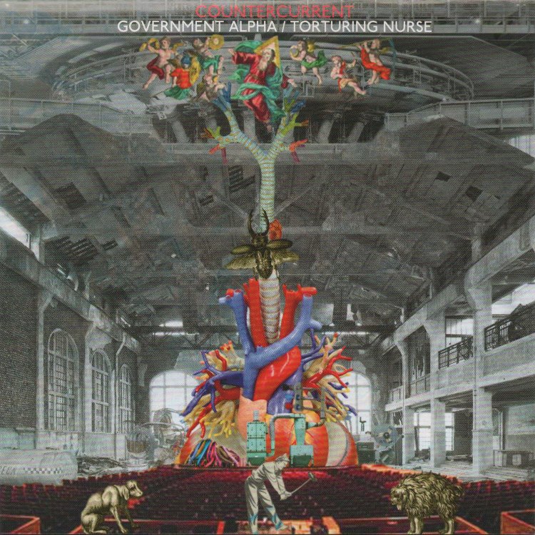 GOVERNMENT ALPHA / TORTURING NURSE - 'Countercurrent' CD GOVERNMENT ALPHA / TORTURING NURSE - 'Countercurrent' CD
