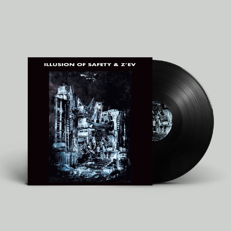 ILLUSION OF SAFETY & Z'EV - 'Illusion Of Safety & Z'EV' 12" BLACK