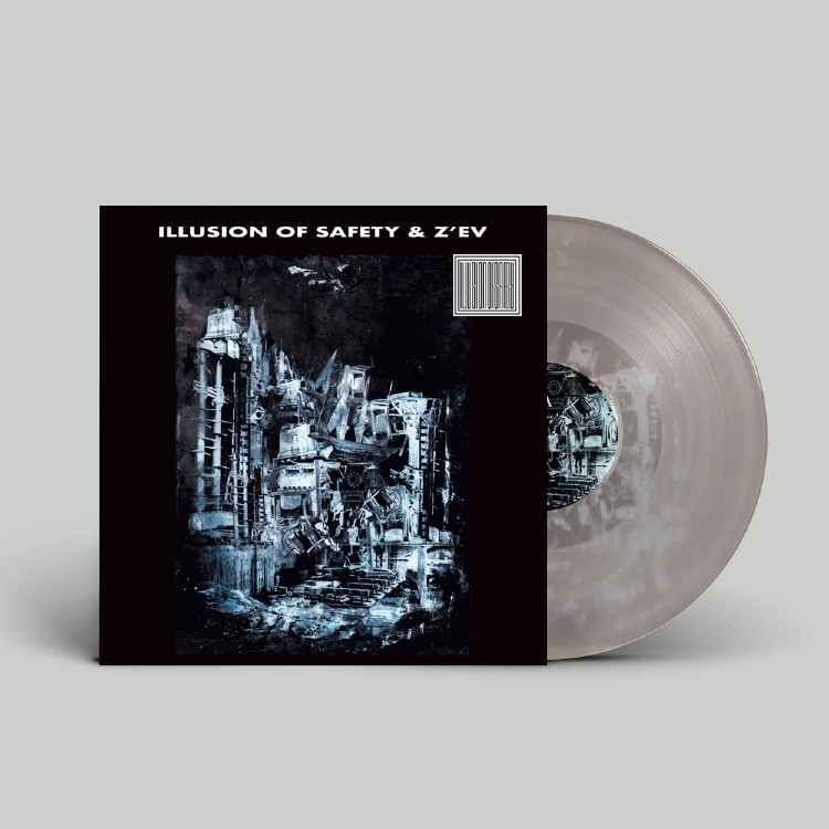 ILLUSION OF SAFETY & Z'EV - 'Illusion Of Safety & Z'EV' 12" CLEAR