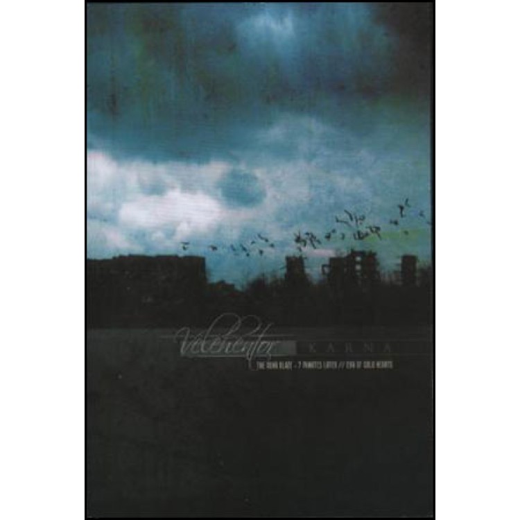 KARNA / VELEHENTOR - 'Era Of Cold Hearts / The Asha Blaze - 7 Minutes Later' CD
