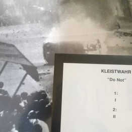 KLEISTWAHR - 'Do Not' LP
