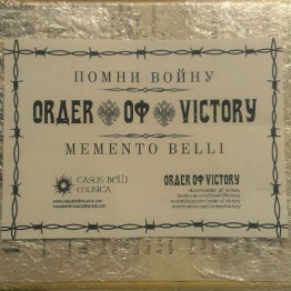 ORDER OF VICTORY - 'Memento Belli' CD