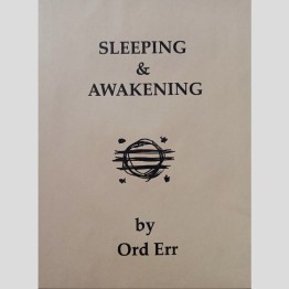 ORD ERR - 'Sleeping & Awakening' CD