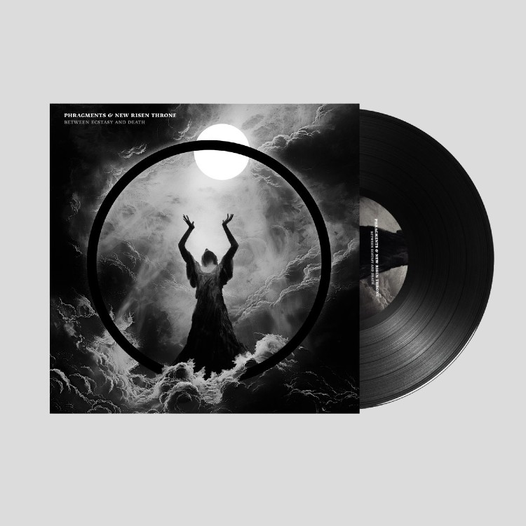 PHRAGMENTS & NEW RISEN THRONE - 'Between Ecstasy And Death' LP BLACK