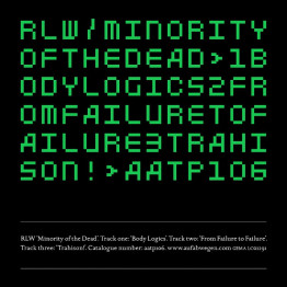 RALF WEHOWSKY - 'Minority Of The Dead' CD