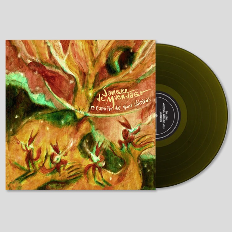 SANGRE DE MUÉRDAGO - 'O Camiño Das Mans Valeiras' LP GREEN 'NIGHT FOREST'