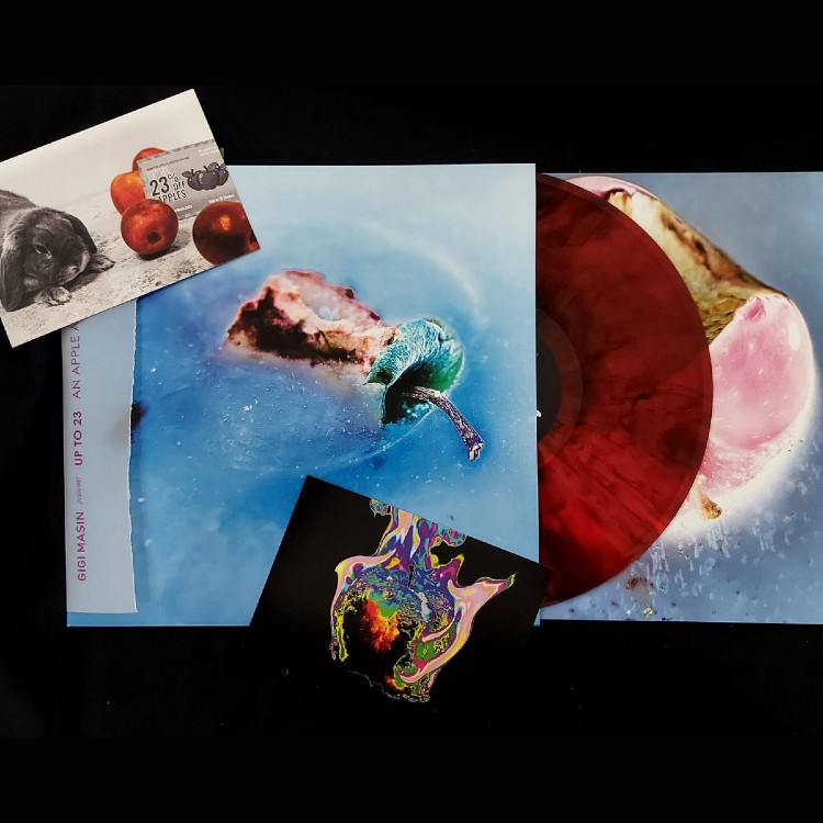 UP TO 23 - 'An Apple A Day You Die Anyway' LP 'ROTTEN RED' MARBLED 