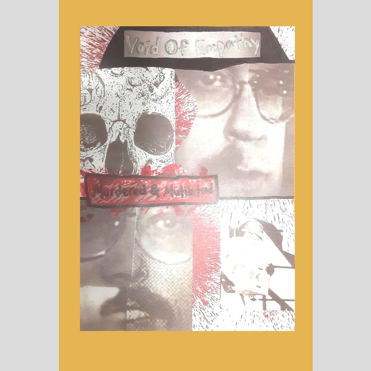 VOID OF EMPATHY - 'Murdered & Mutilated' CD VOID OF EMPATHY - 'Murdered & Mutilated' CD