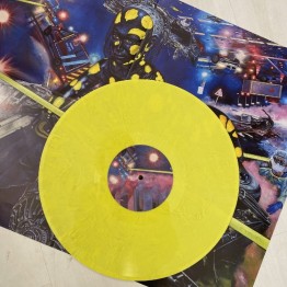 VA - 'Time Ends - A Tribute to J​.​G. Ballard's Tetralogy Of Transformation' 2 x LP Yellow